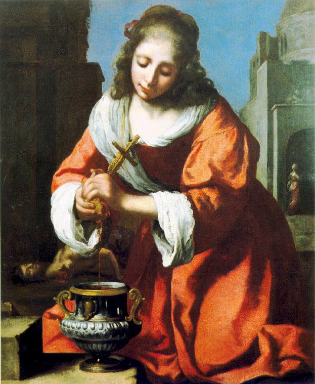 Jan Vermeer Saint Praxidis